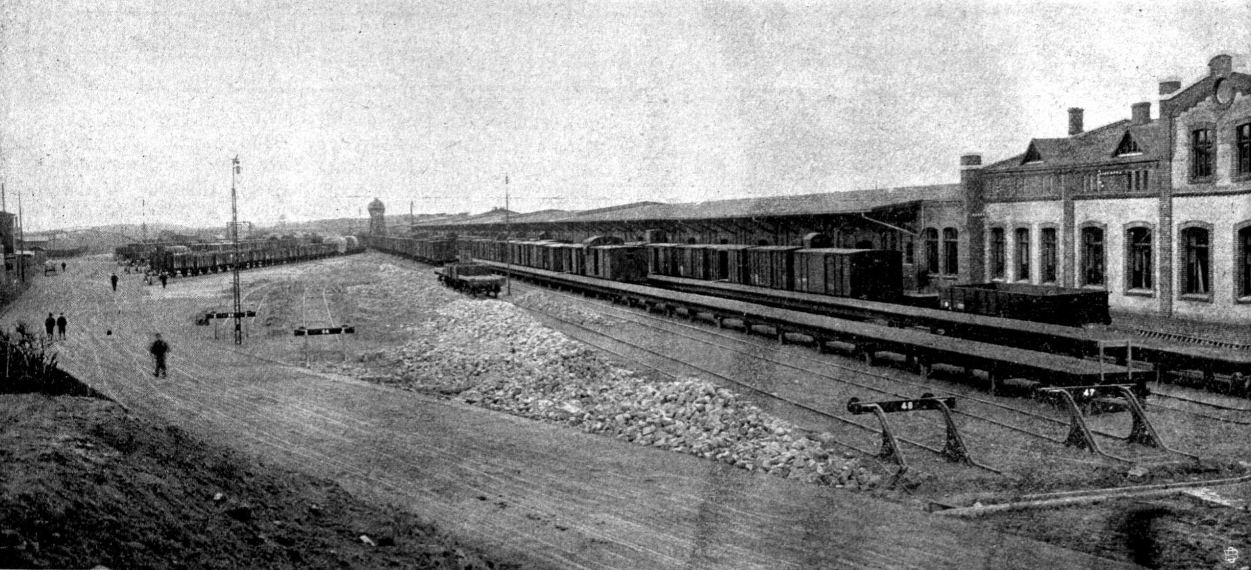 Lübecker Güterbahnhof 1907